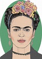 Frida Kahlo (1907-1954) | Frida kahlo paintings, Frida kahlo drawing ...