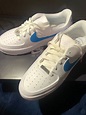 Nike Air Force 1 zapatillas personalizadas para mujer y azul 1 - Etsy ...