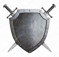 Shield and swords isolated coat of arms — Stock Photo © Andrey_Kuzmin ...