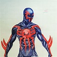 Spider Man 2099 Drawing at PaintingValley.com | Explore collection of ...