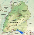 Baden-Württemberg Karte - Freeworldmaps.net