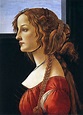 Portrait of Simonetta Vespucci by Sandro Botticelli ️ - Botticelli Sandro