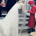 18th of May 2019 Lady Gabriella Windsor greets Queen Elizabeth ll at St ...