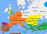 Europe around 814 | Byzantine empire map, Charlemagne, Byzantine empire
