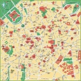 Mappa di milano - mappa della Città di milano (Lombardia - Italia)