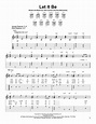 Let It Be sheet music by The Beatles (Easy Guitar Tab – 81966)