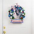 15" Wooden Sign: Welcome Americana Pinwheel [AP7282] - CraftOutlet.com