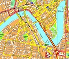 Brisbane street map - Map of Brisbane city streets (Australia)