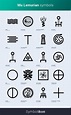 Mu - Visual Library of Mu Symbols - Symbolikon Ancient symbols | Energy ...