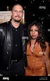 Director and writer of the film David Ayer (L) and wife Mireya Ayer ...