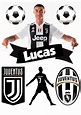 Arte Digital para Topo de Bolo do Juventus | Elo7