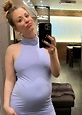 Kaley Cuoco Shows Off Her Bump