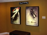 light box for media room posters | Light movie, Poster frame, Light box diy