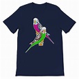 Premium Cute Budgie Shirt Parakeet T-Shirt Budgie Parrot Blue | Etsy
