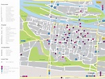 Regensburg tourist attractions map - Ontheworldmap.com