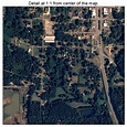 Aerial Photography Map of Wedowee, AL Alabama