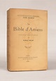 La Bible d'Amiens by PROUST Marcel & RUSKIN John: couverture souple ...