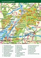 Map of Gloucestershire - Exploregloucestershire.co.uk, the premier ...