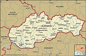 Where Is Slovakia In Europe Map – The World Map