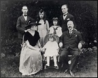 The Dior family, Christian Dior in upper left | Dior, Catherine dior ...