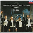 3 tenors in concert 1990 by Carreras/Domingo/Pavarotti, CD with ...