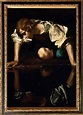 The Narcissus by Caravaggio 35 by 45 Canvas Art - Etsy