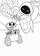 Wall-E Coloring pages 11 | Disney coloring pages, E coloring page ...