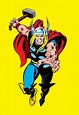 Thor by John Buscema | Marvel masterworks, Asgard marvel, Marvel art
