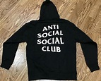 Moletom Preto Anti Social Social Club Básico - Boutique ZeroUm ...