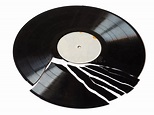 Broken vinyl record stock image. Image of recording - 173449537