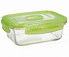 LUMINARC Pure Box Tupper hermético de vidrio rectangular con tapa de ...