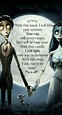 53 Trendy wedding vows to husband fairytale heart | Corpse bride quotes, Bride quotes, Corpse bride