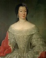 Albertine von Brandenburg GesamtansichtPorträt der Fürstin Albertine ...