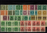 Deutsches Reich - Inflation 24 verschiedene 4er-Blöcke (Lot) 1920-1923 ...
