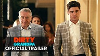 Dirty Grandpa (2016 Movie - Zac Efron, Robert De Niro) – Official Green ...