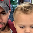 Enrique Iglesias son Nicholas can't stop laughing in new video