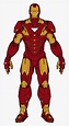 Iron Man Cartoon Drawing Color - Iron Man Body Drawing, HD Png Download ...