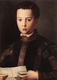 Portrait of Francesco I de' Medici - Agnolo Bronzino - WikiArt.org
