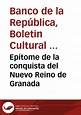 Epítome de la conquista del Nuevo Reino de Granada | Biblioteca Virtual ...