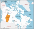 Free Alberta Location Map | Location Map of Alberta Province, Canada ...