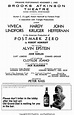 Postmark Zero (Broadway, Brooks Atkinson Theatre, 1965) | Playbill