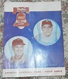 1952 MLB Baseball All Star Game Program at Philadelphia Phillies VGEX ...