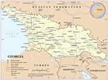 Map of Georgia (Overview Map) : Worldofmaps.net - online Maps and ...
