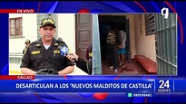 Callao: Desarticulan a peligrosa banda criminal “Los nuevos Malditos de ...