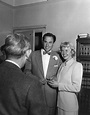 Doris Day Martin Melcher at Justice of the Peace, Wedding Day April 3, 1951 | Famous couples ...