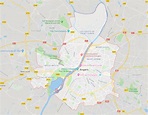 Carte d'Angers - Découvrir plusieurs cartes de la ville