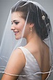 Modelos de Véu de Noiva Curto - Fotos e Dicas de Como Usar