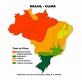 Mapa De Climas Do Brasil - EducaBrilha