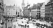 Der Marienplatz in München: Historische Entwicklung