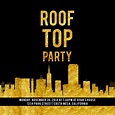 Roof-Top party invitations! Oh, and they're gold! http://www.eventure ...